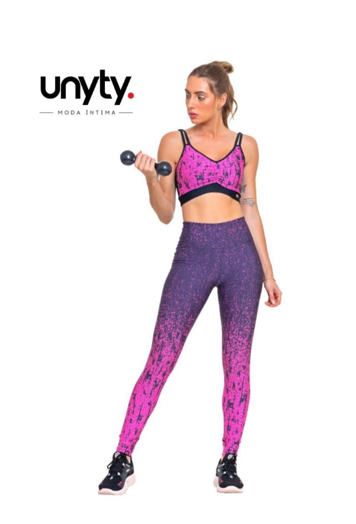 Conjunto Top e Legging Degrade